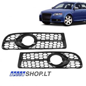 AUDI A4 S4 B7 bamperio grotelės 